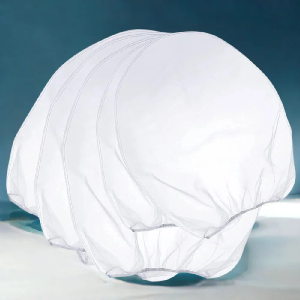 

5Pcs New Top Opening Paint Strainer Bags Dacron Fine Mesh Paint Screen Net Home Decoration White Filter Bag