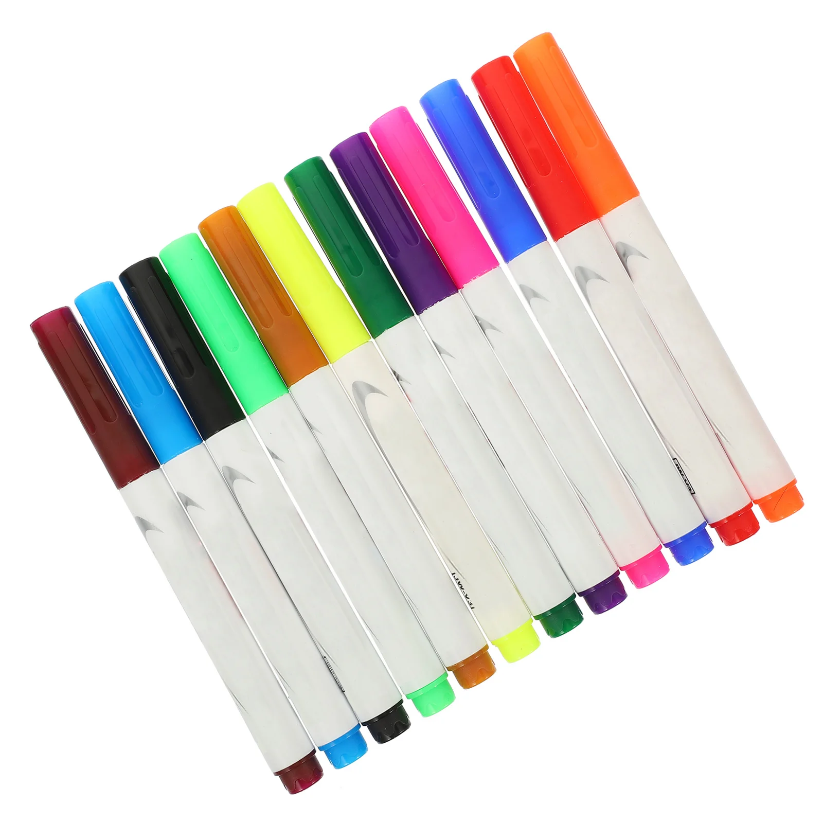 

12Pcs Whiteboard Markers Dry Erase Markers Smooth Writing Portable Water Painting Pens School Supplies Floating Painting