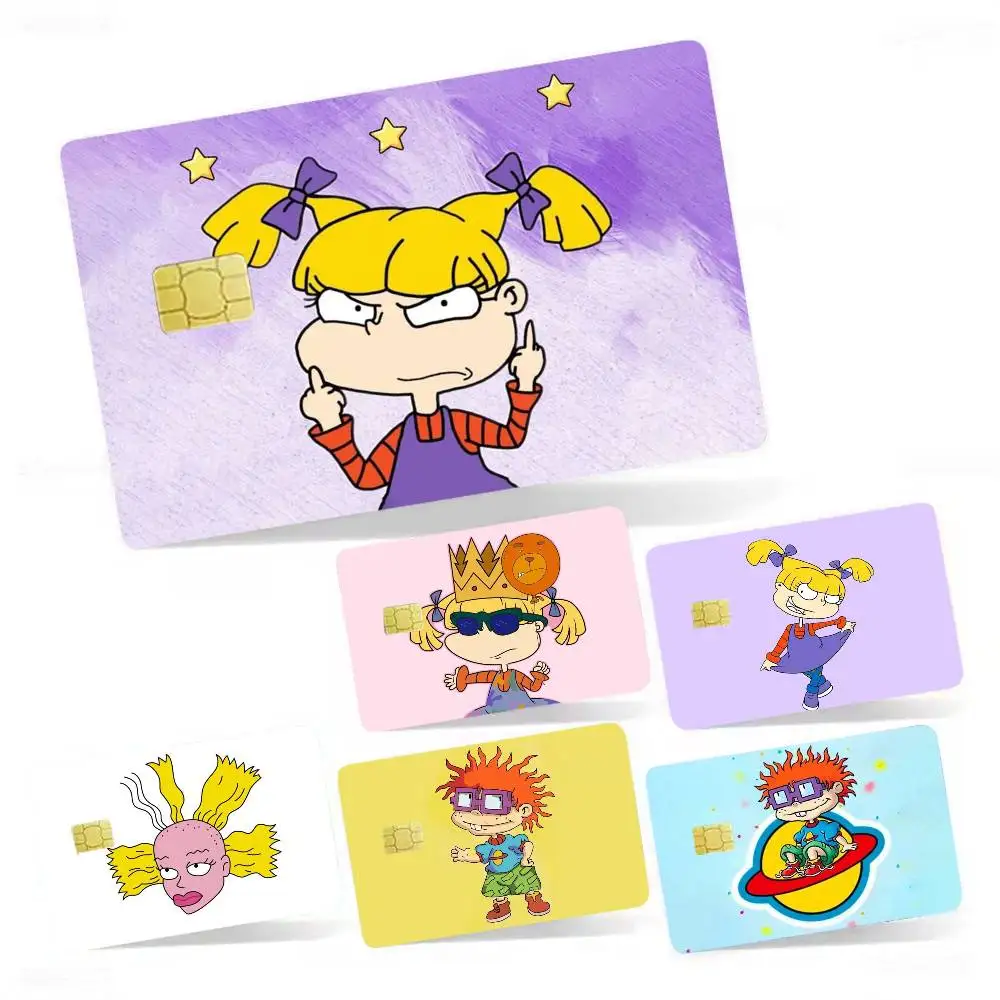 

R-Rugrats Laser Holographic Sticker Skin Cover for Credit Bank Debit Card