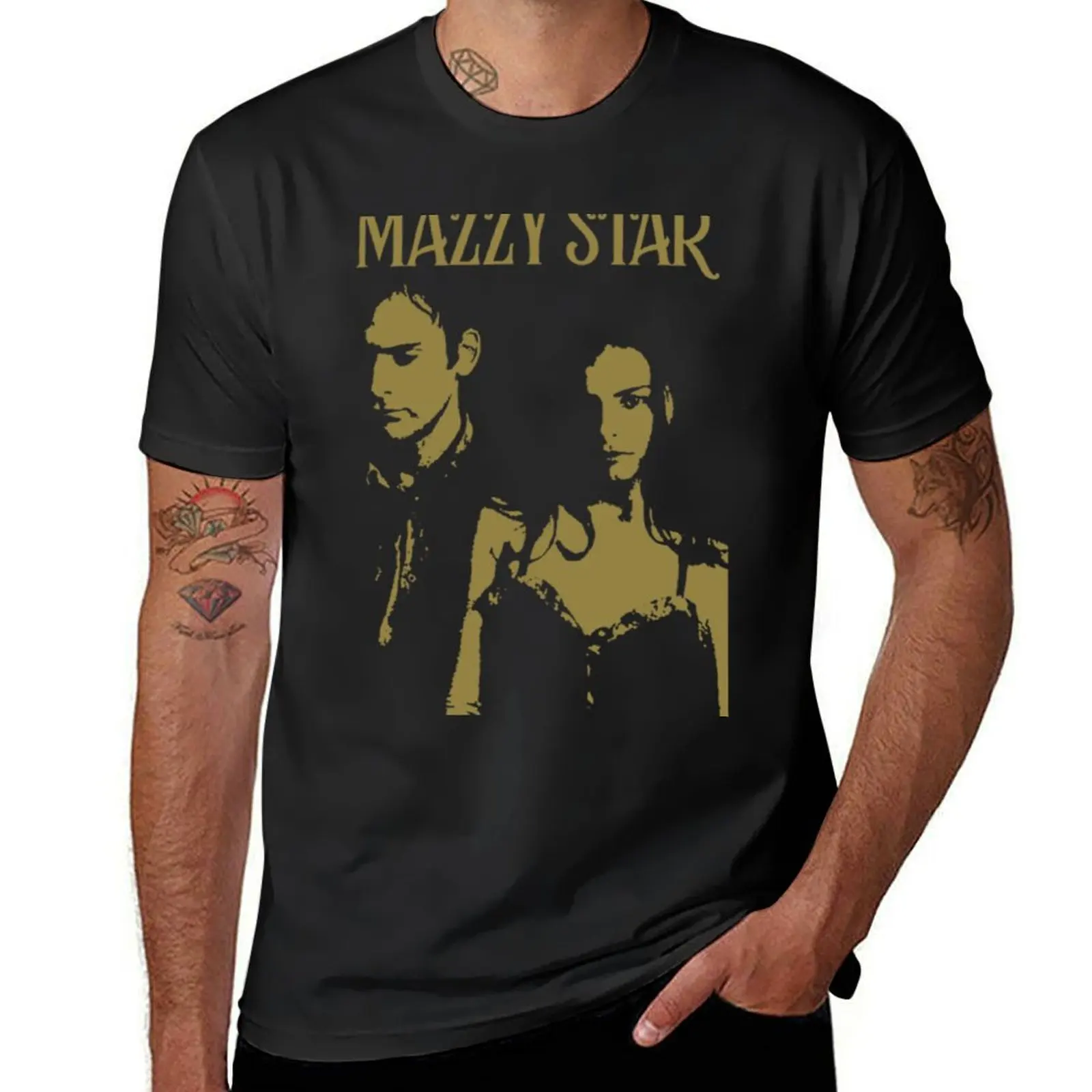 Mazzy star - 90s fanart T-Shirt tees aesthetic clothes t shirts for men