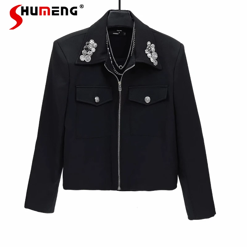 

Men's 2025 Autumn New Loose Comfort Versatile Jackets Fashion Lapel Handmade Button Coats Male Handsome Long Sleeve Chic Jackets