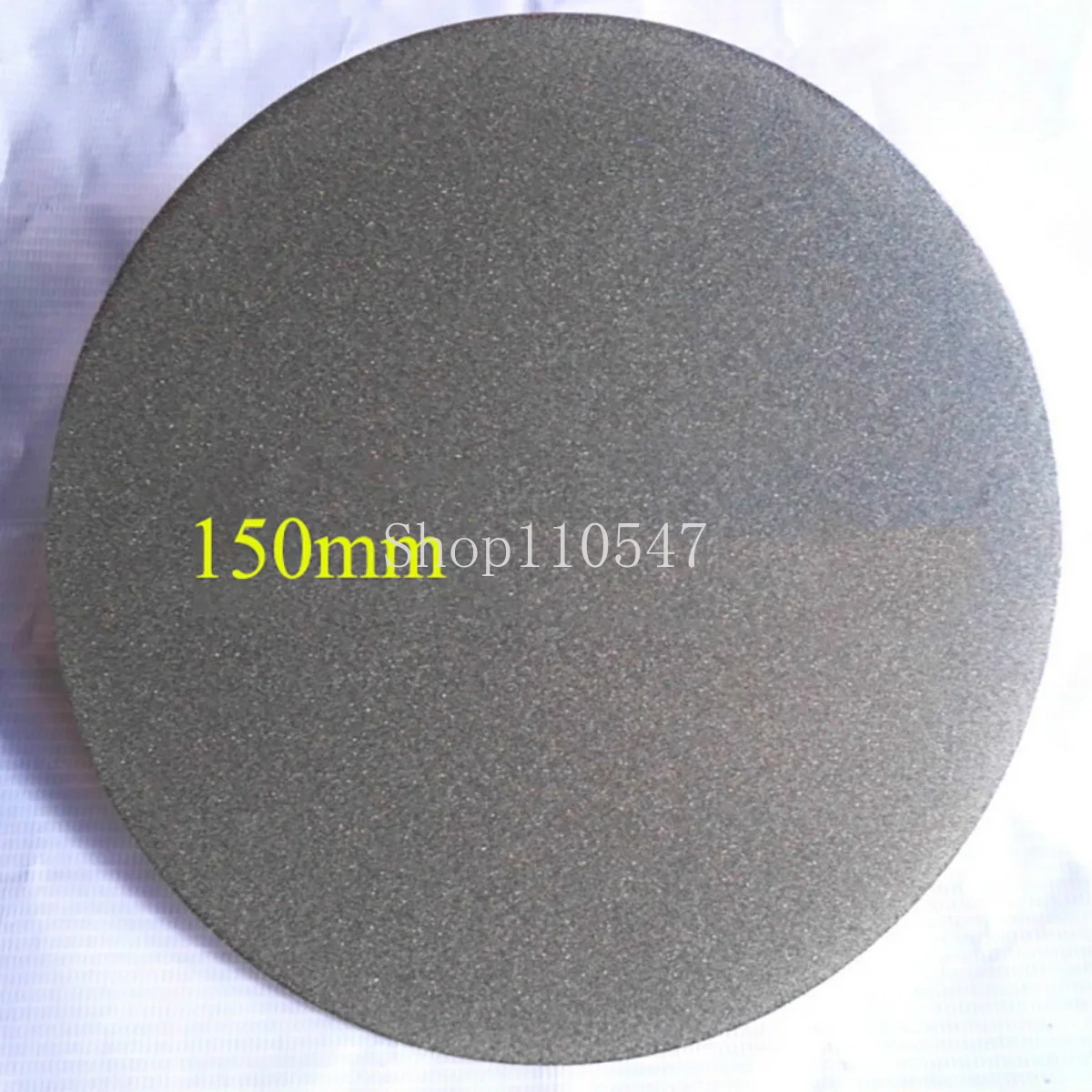 150mm Diamond Grinding Disc Abrasive Wheels Coated Flat Lap Disk Polishing Discs for Jewelry Gemstone Tools NO CENTER HOLE