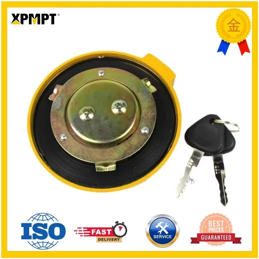SA1116-00240 1116-00240 111600240 Fuel Cap W/ 2 Keys for Volvo EC210 EC240 EC290 EC360 EC55B EW55B EC55 EW55 EC140 KEC150