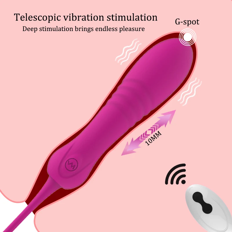 Remote Control Vibrator For Women G Spot Clitoris Stimulator Pantie Vibrating Eggs Wearable Love Egg Massager Sex Toy For Adult