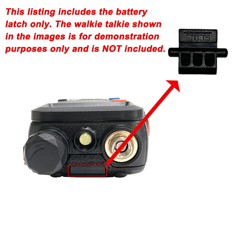 Push Button Battery Latch For Baofeng Walkie Talkie UV5R UV-5R UV-5RA UV-5RB UV-5RE BF-F8HP Two Way Radio Battery Lock Holder view 4