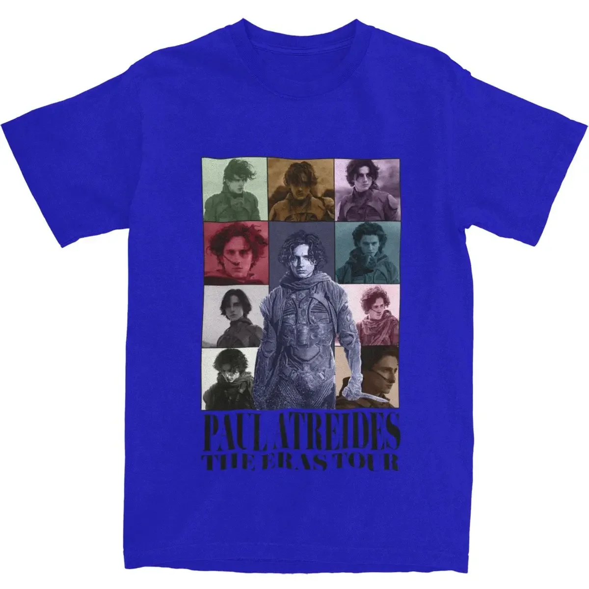 100% Cotton T-shirt Clothes Novelty Tee Shirt Printed Paul Atreides The Eras Tour T Shirts Merch Dune Part 2 Timothee Chalamet