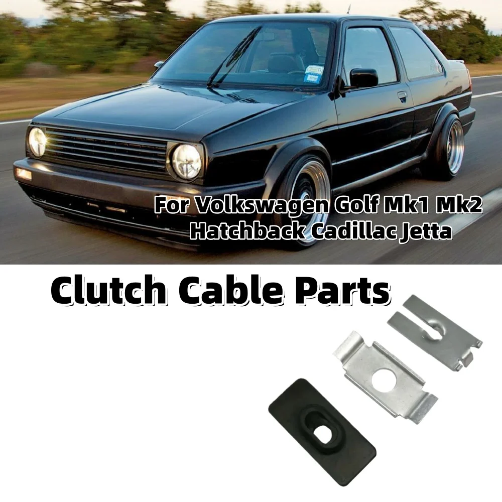

1PCS Clutch Cable Parts Car Chassis Transmission Clutches Parts For Volkswagen Golf Mk1 Mk2 Hatchback Cadillac Jetta