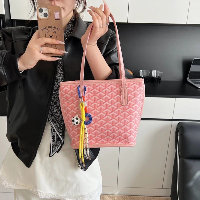 

Classic Ladies Shoulder Bag Genuine Leather Crossbody Handbag Women's Elegant Tote Designer Purse