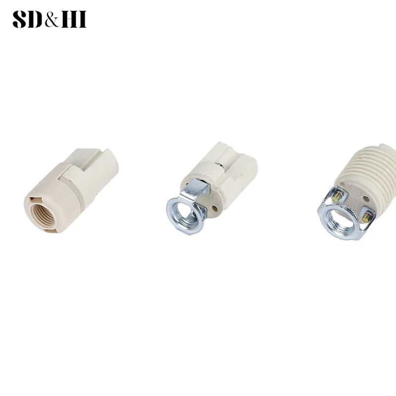 G9 Screw DIY Light Ceramic Lamp Holder Household Table Floor LED Bulb Base For Lighting Accessory Head Convert Socket