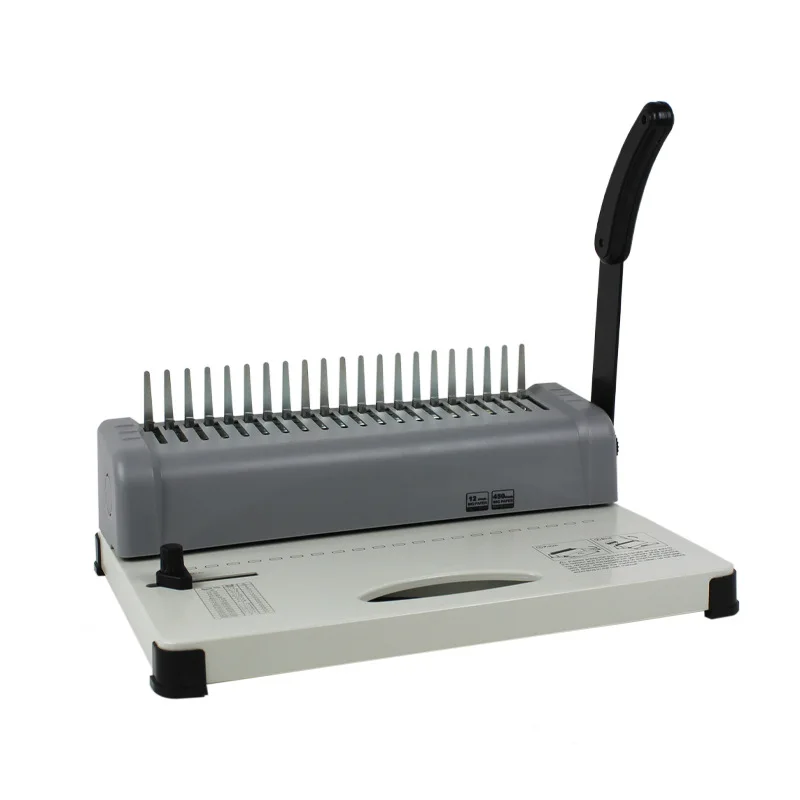 21 Teeth 21 Holes Comb-Type Rubber Ring Machine Used for Hole Punching Binding Document Binders Booklets Examination Papers