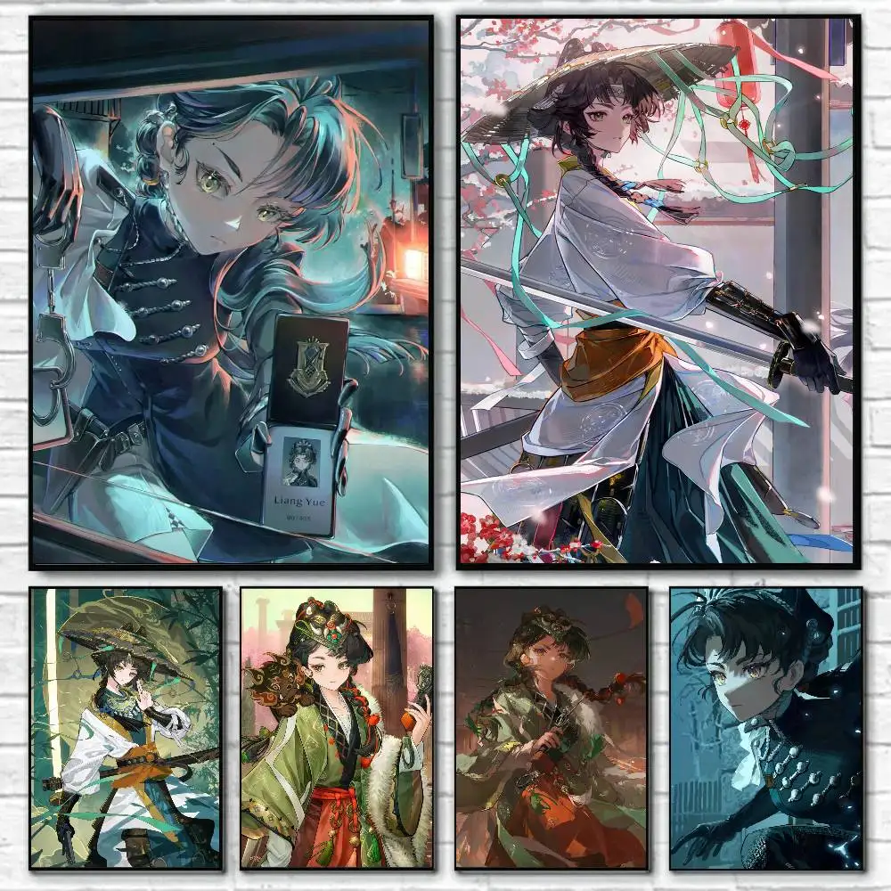 Liang Yue Anime Reverse 1999 Posters Living Room Bar Cafe Quality Canvas Vintage Style Comics Painting Art Home Wall Decor Pict