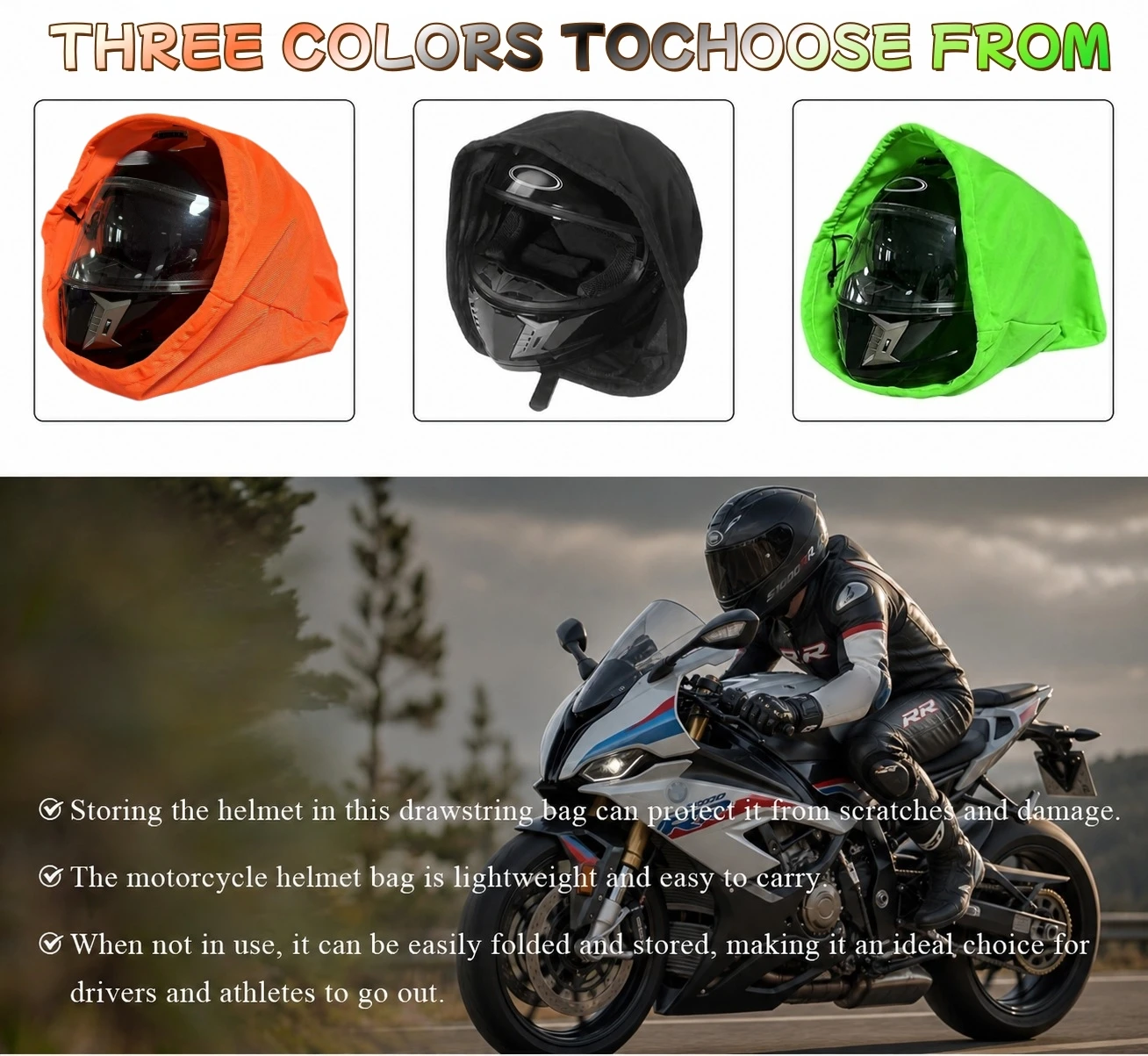 Tas Penyimpanan Helm Motor Ant - Helmet Full Face ulasan dan harga