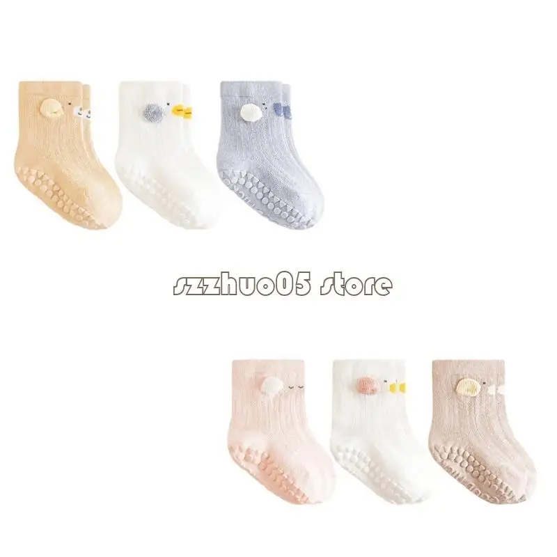 M3ge 3 пар на пол носки детские носки весна лето дети без костей свободные носки рта