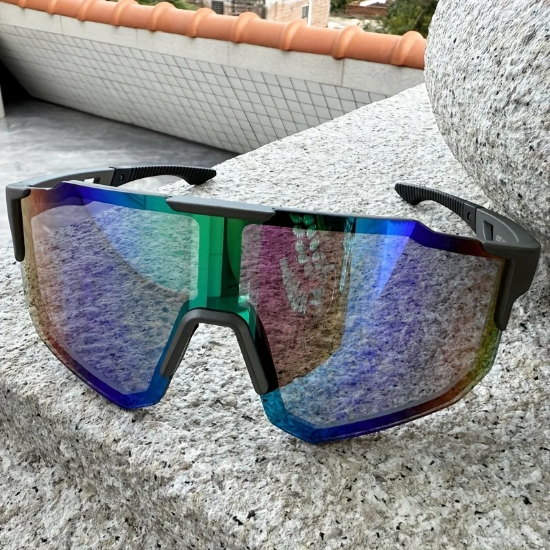 2 Stück Sportbrille, PC-Rahmen, PC-Linse, Unisex, geeignet für verschiedene Aktivitäten, Baseball, Alltagskleidung