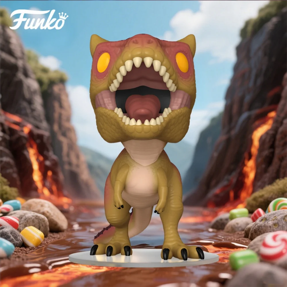 سلسلة العالم الجوراسي Distortus Rex شخصية الحركة جامبو سبينوصوروس ديابلوسيراتوبس فانكو بوب طبعة محدودة نموذج اللعب الهدايا