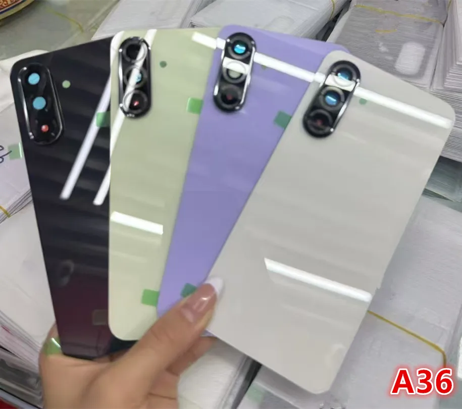 A366 Housing For Samsung Galaxy A36 5G Battery Back Cover Repair Replace Door Rear Case + Camera Lens