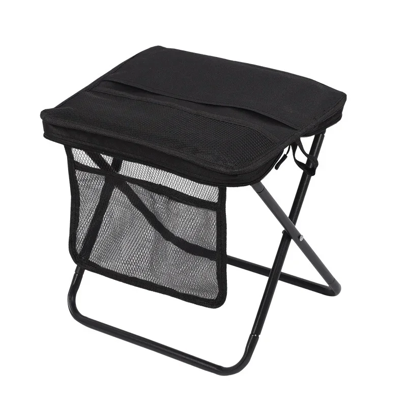Outdoor Freizeit Camping Wandern Klapphocker im Schultertaschen-Stil Tragbare Hocker mit Aufbewahrungstasche Leicht zu Verstauen für Öffentlichen Verkehr – Detail 7