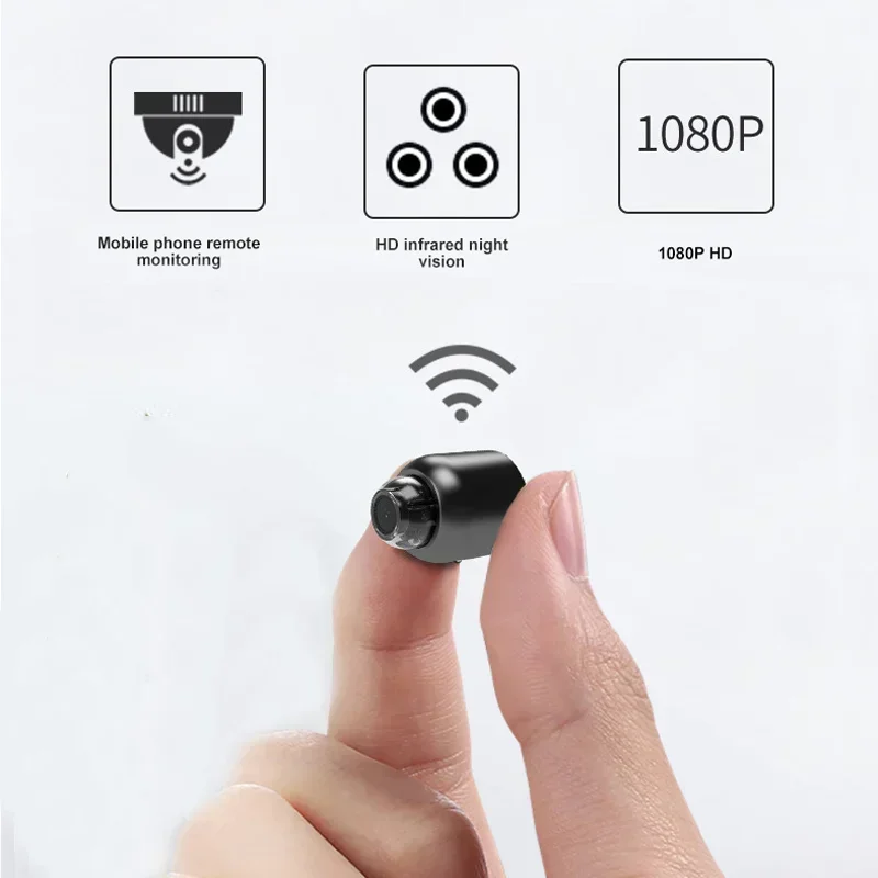 

Mini Camera Wireless Wifi 1080P Car Internal Monitor Surveillance Security Night Vision Camcorder Baby Monitor Video Recorder