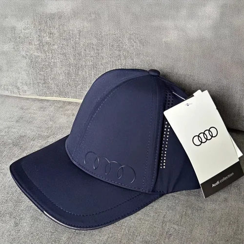 Audi 4S tienda regalo gorra de béisbol casual moda de gama alta verano malla fina transpirable gorra de pico de pato sombrero de protección solar