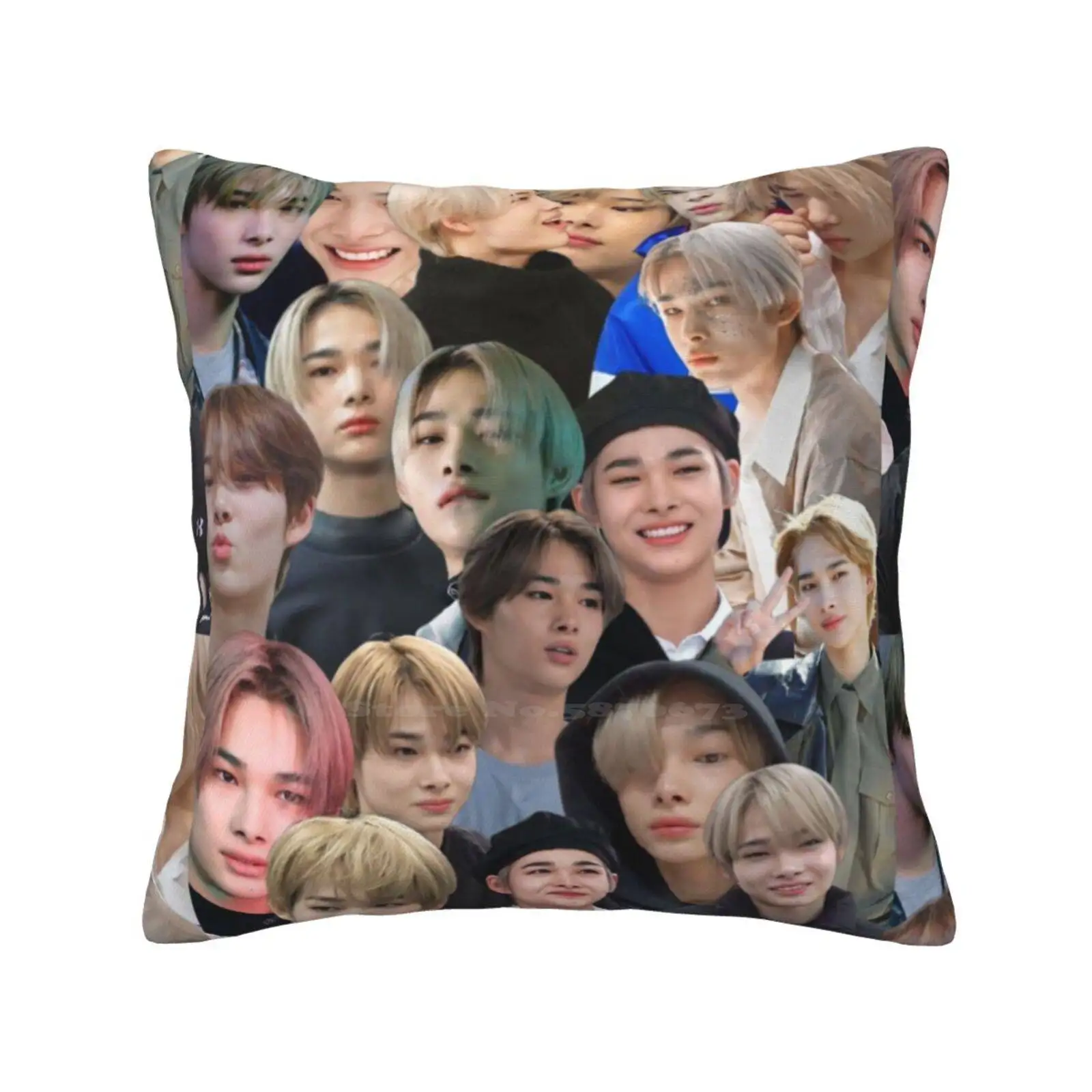 Диванная подушка для дома и автомобиля с коллажем Ники, наволочка Kpop Sunghoon Park Sunghoon Jay Jake Sunoo Sunwoo Jungwon Heeseung ники