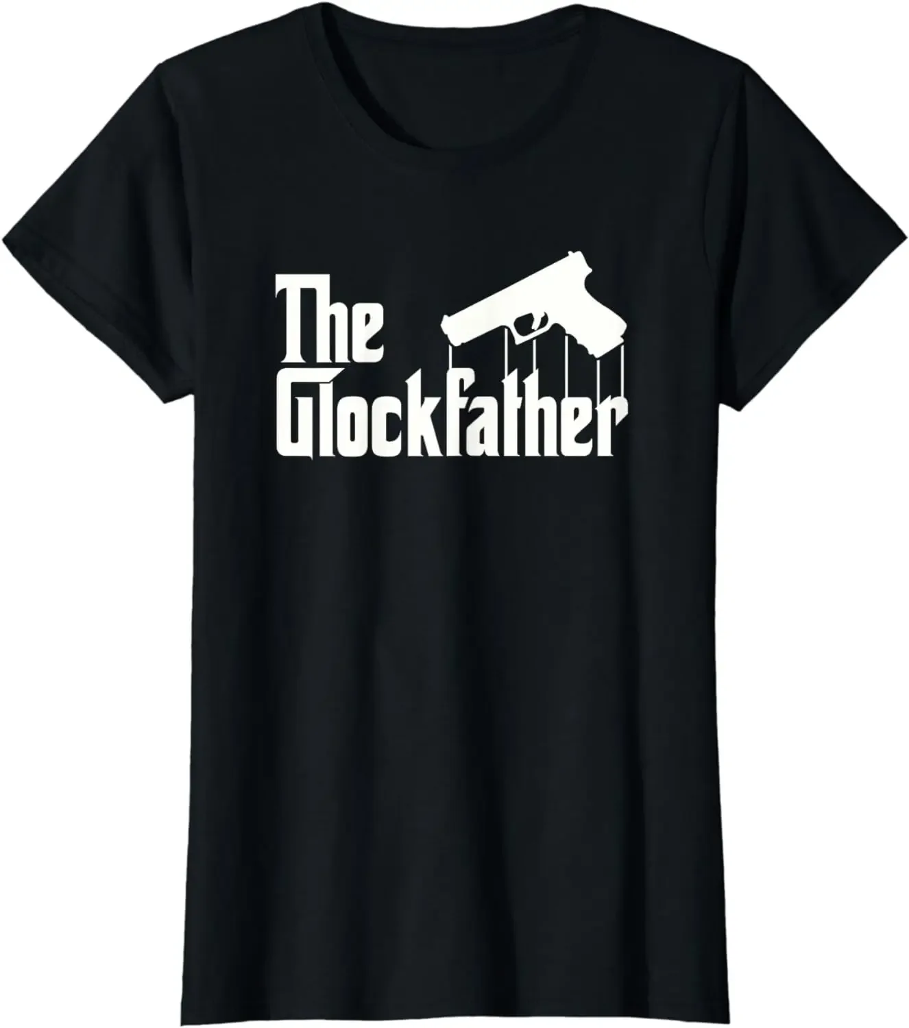 Camiseta de The Glockfather para hombre, camisa divertida para amantes de las armas, ropa de verano, 2024