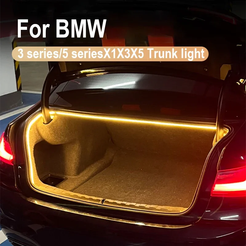 

Customizable Models Car Trunk Light For Bmw 3 5 Series X1 X3 X5 Other Model Cuttable Interior Atmosphere Lights Car Accessories