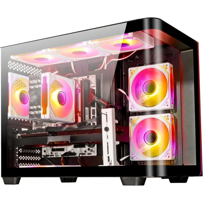 Gaming PC Desktop Computer, Core i9-13900HX, GeForce RTX 5060, 32GB DDR5 RAM, 1TB NVMe SSD, Wi-Fi 6, 7X RGB Fans - Ultimate