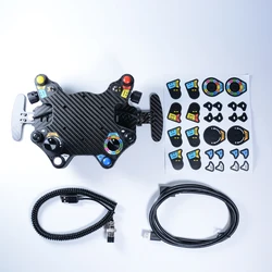 Simracing-Controle de Volante, PC Racing Wheel Joystick, Gaming Paddle Shifter, Logitech G29, Thrustmaster Th8a