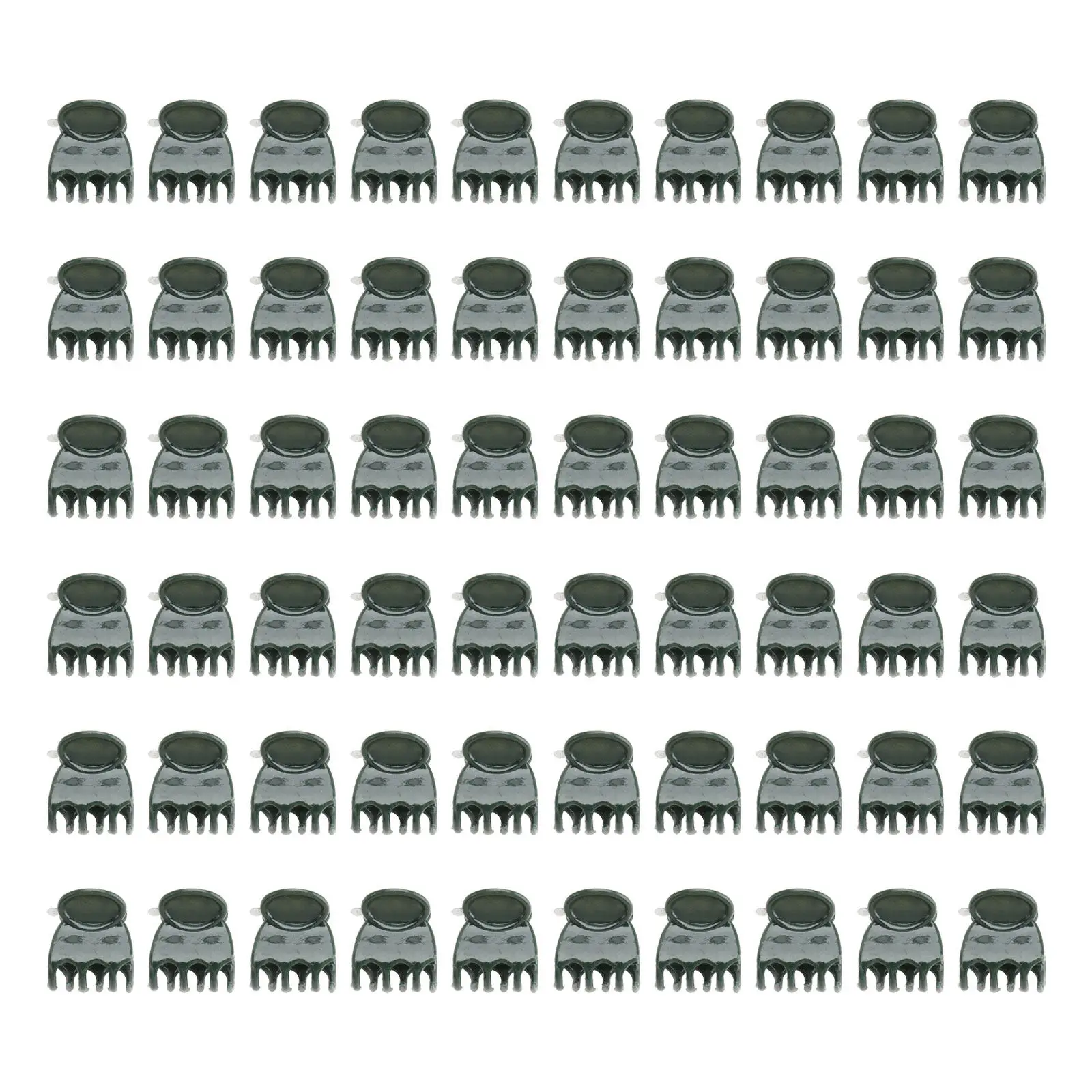 

250Pcs Garden Plant Clips Orchid Stem Support Clips Lightweight Plastic Vine Training Fixing Flower Plant Holders