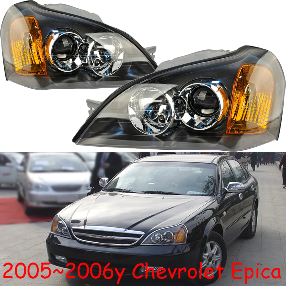 

1pcs car bumper headlamp For Chevrolet Epica headlight 2005~2006y head lamp for Chevrolet Epica fog lamp