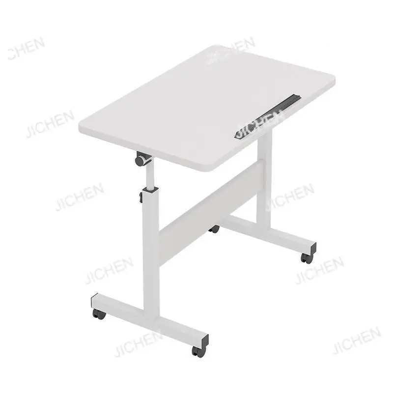 

Подвижный подъемный складной простой бытовой прикроватный столик с роликовым складным столиком для ноутбука