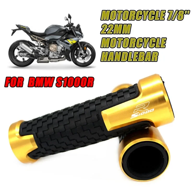 

S1000R Motorcycle Accessories For BMW S1000R S 1000R S1000 R S 1000 2014 2015 2016 2017 2018 2019 7/8'' 22MM CNC Handlebar Grips