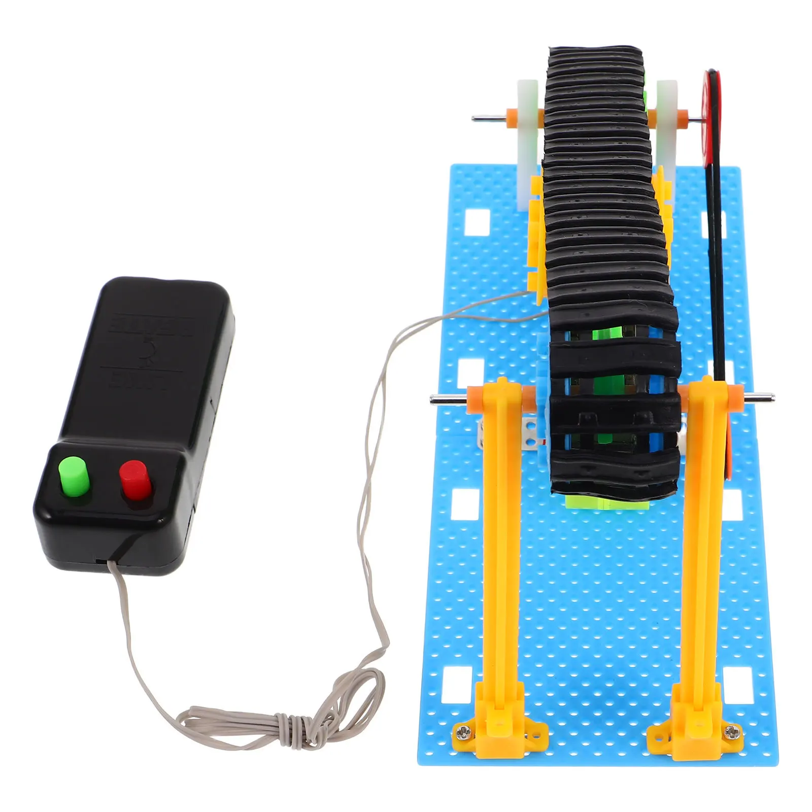 

DIY Electric Conveyor Belt Stem Kit for Kids Science Experiment Dc Motor Educational Electronic Learning Robotics Project