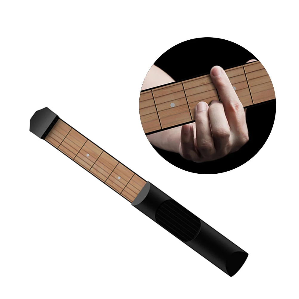 

Guitar Portable Exerciser Guitars for 6-string Pocket Trainer Practice Assistant