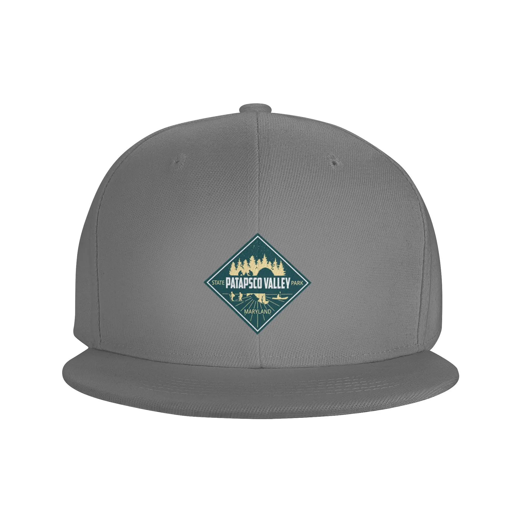 Fashion Patapsco Valley State Park Diamond Logo Flat Brim Sun Hat  Soft And Skin-Friendly Brand Cap