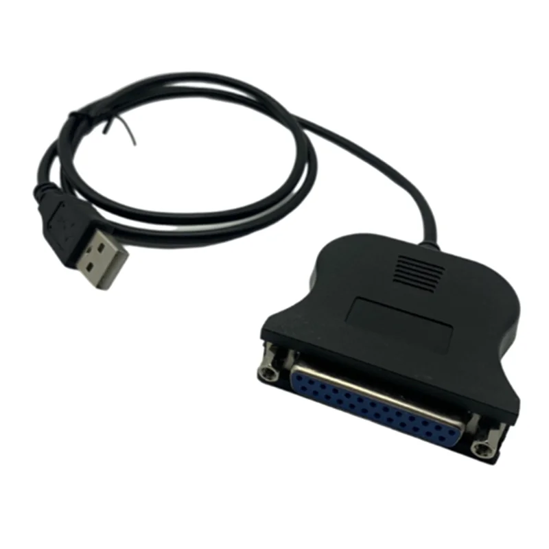 

Новый! !USB до 25 параллельных кабелей с отверстиями Интерфейс DB25 IEEE 1284 Кабель USB2.0 для принтера Прочный кабель-адаптер с 25 отверстиями