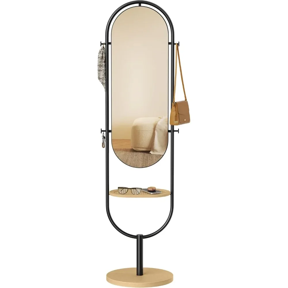 Full-Length Floor Mirror, 3-in-1, Modern Standing Full Body Mirror, Inspired By Original Award-Winning Design|