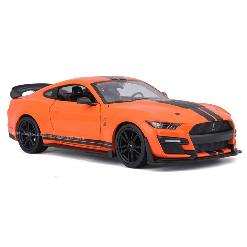 Maisto 1:24 2020 Mustang Shelby GT500 Super Duty car model die-casting static precision model collection gift toy tide play