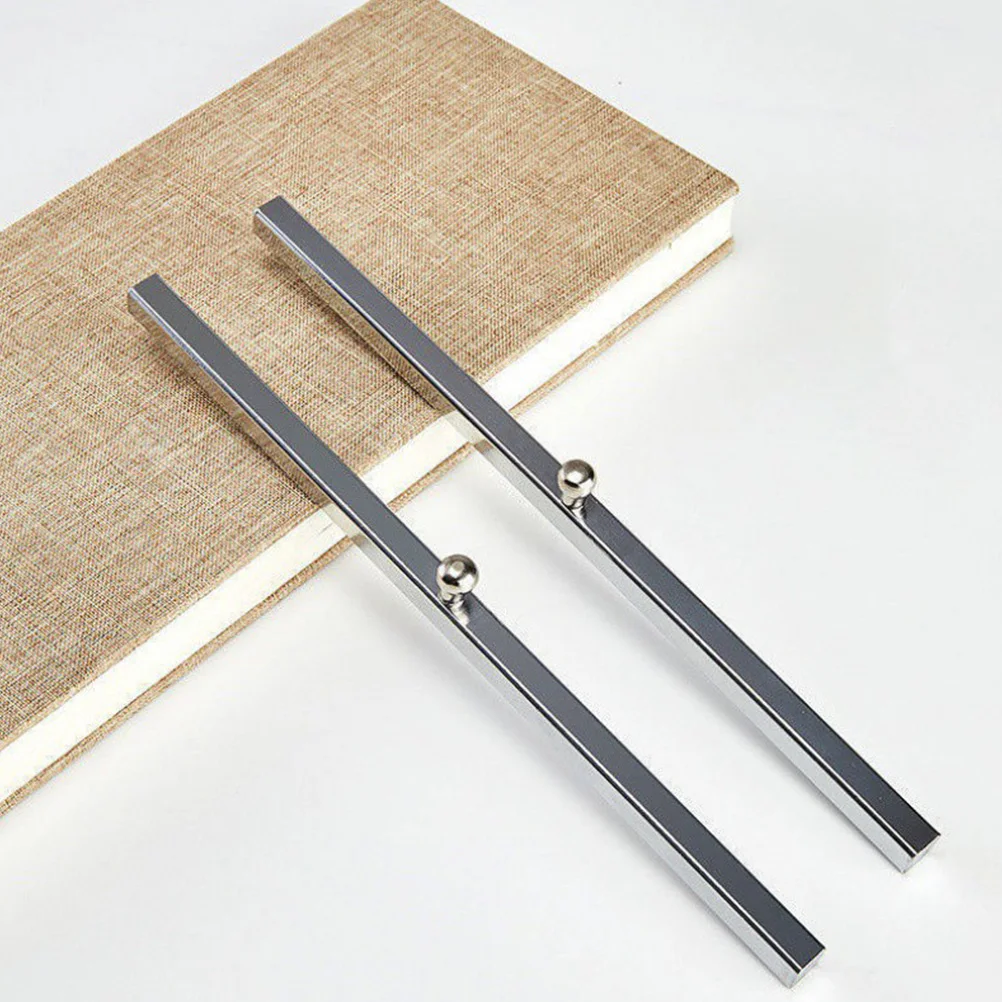 

2 Pcs White Iron Paperweight Calligraphy Practice Tool Stainless Steel Waterproof Corrosion Resistant Office Supplies Elegant