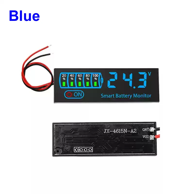 Indikator Level Digital Display 3S-14S DC7-55V 12V 24V 18650 Lipo Lithium Battery Capacity Board Voltage Monitor Tester Module