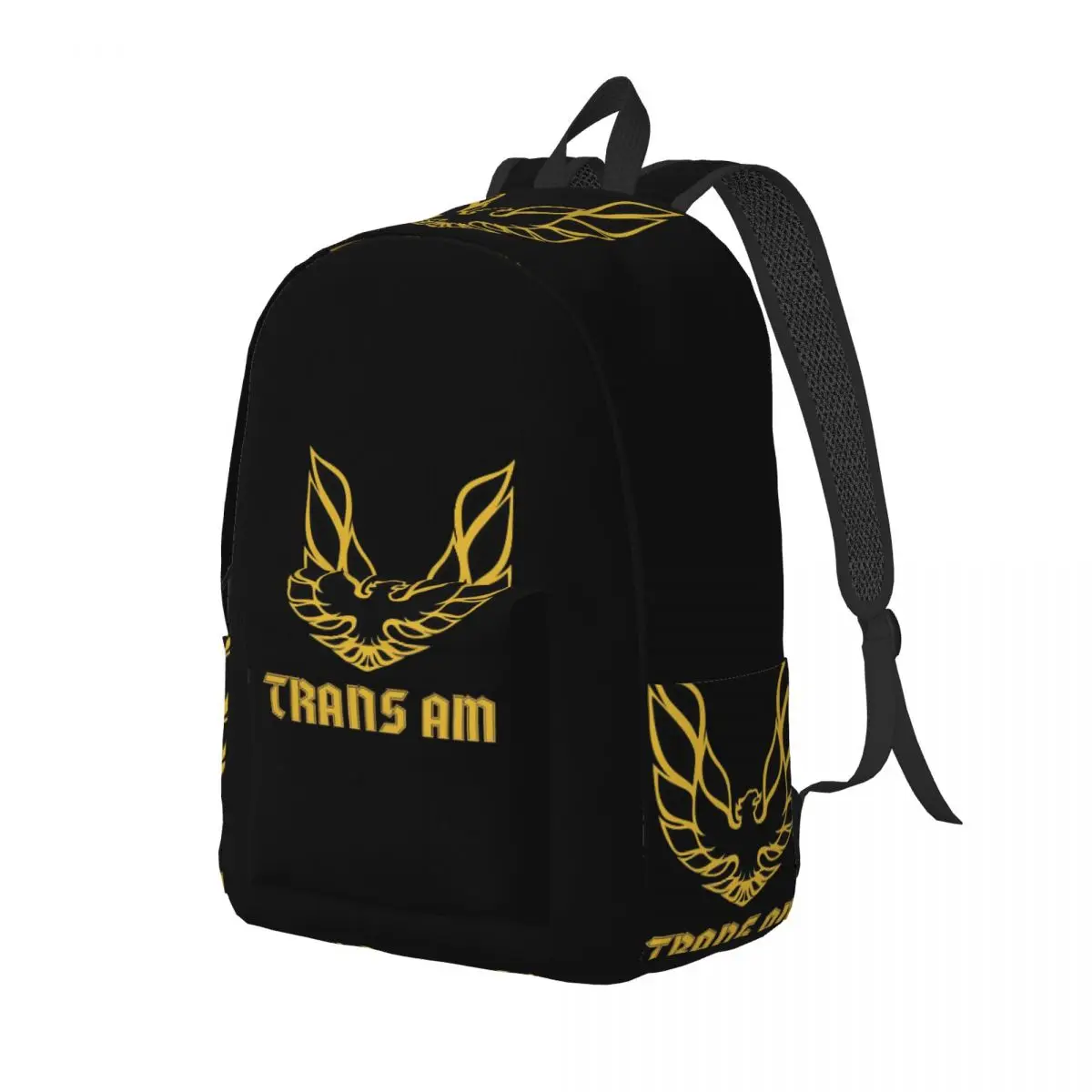 

Trans Am Firebird Bandit Golden Backpack Daypack Large Capacity Kids BookBag School Bag Shoulder Bags for Boys Girls