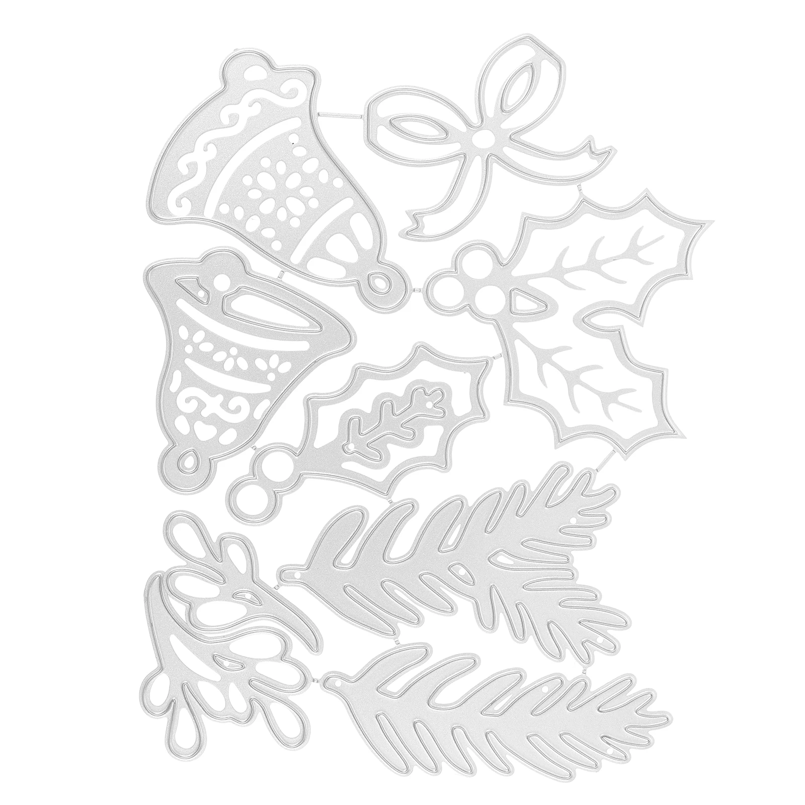 

1 Set Bell Leaf Shaped Metal Cutting Die Craft Stencil For Card Making Scrapbook Diy Stamps Decorative Pattern Embossing Mold