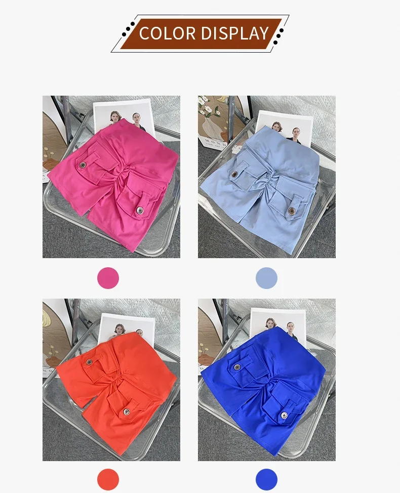 Einfarbige Hot Girl Yoga-Shorts mit hoher Taille, elastisch, bauchkontrollierend, hüftformend, mit Tasche, für Fitness, Laufen, Yoga und Sport. – Detail 5