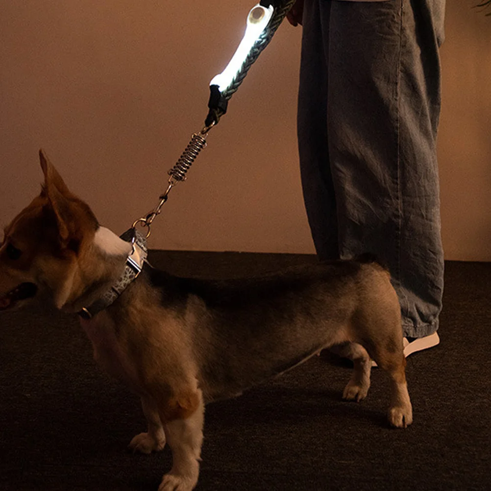 1Pcs Night Glow Signal LED Strap Multifunctional Pet Warning Band Dog Collar Flash Strap Rechargeable