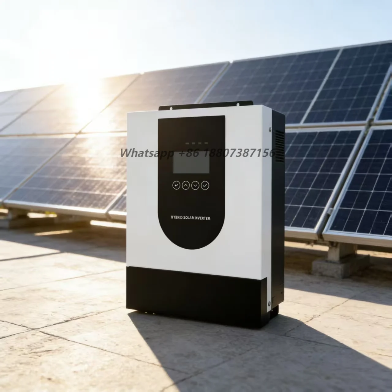 6.5KW 48V Hybrid Solar Inverter Pure Sine Wave Off Grid Solar Inverters for Energy Storage System