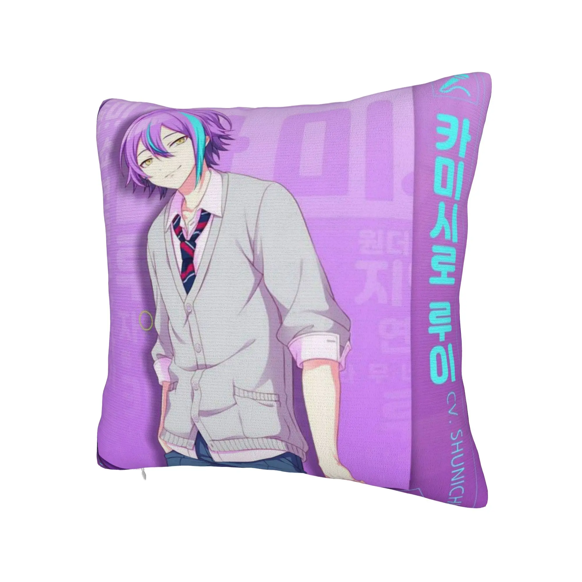Decorative Pillowcase Rui Kamishiro Accessories Seat Wonderlands x Showtime Pillow Case Cover Square Multiple Sizes