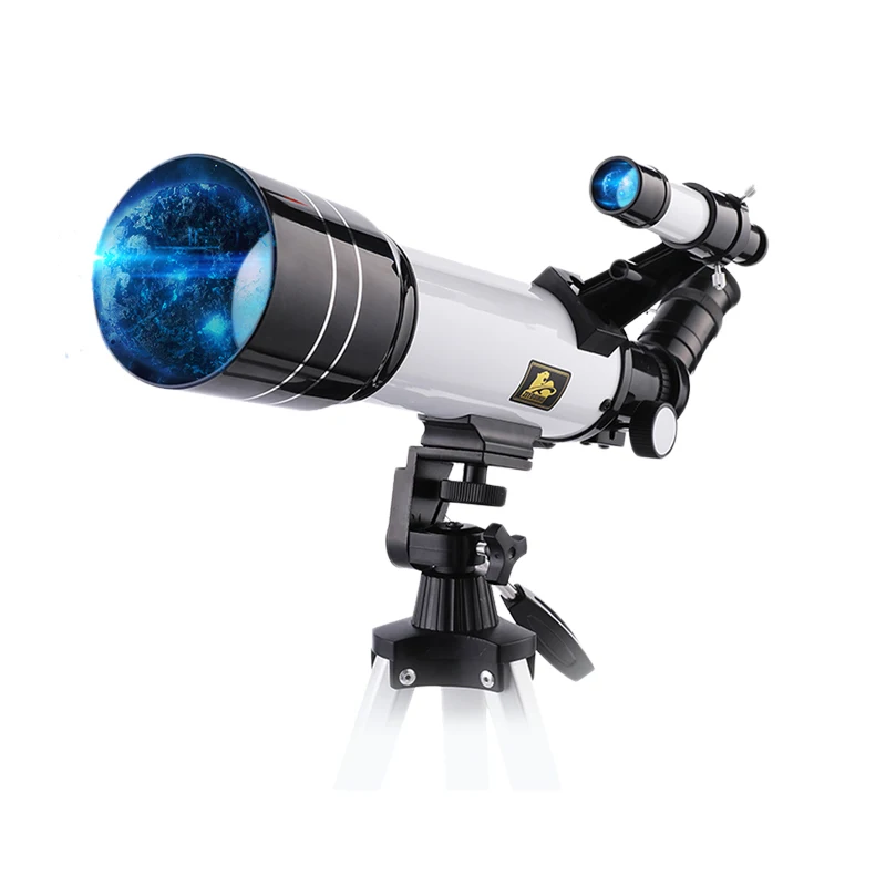 HD 70mm Aperture 400mm Focal,Astronomical Refracting Telescope for Kids Beginners Star Observation Astronomy Scope with CarryBag