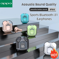 OPPO AIR31 True Wireless Bluetooth Headset Binaural Small In Ear Buds Sports Stereo Bass TWS Earbuds Newest Sports Earbuds