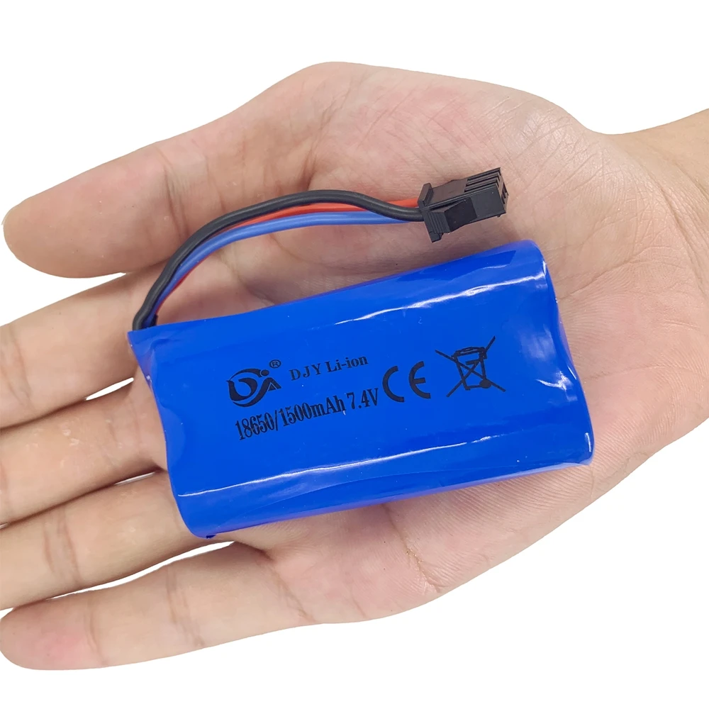 Coolbank-充電式リチウムイオンバッテリーパック,3ピンインターフェイス,m5a1,rcおもちゃ,7.4v,2000mah,1500mah,2x18650,