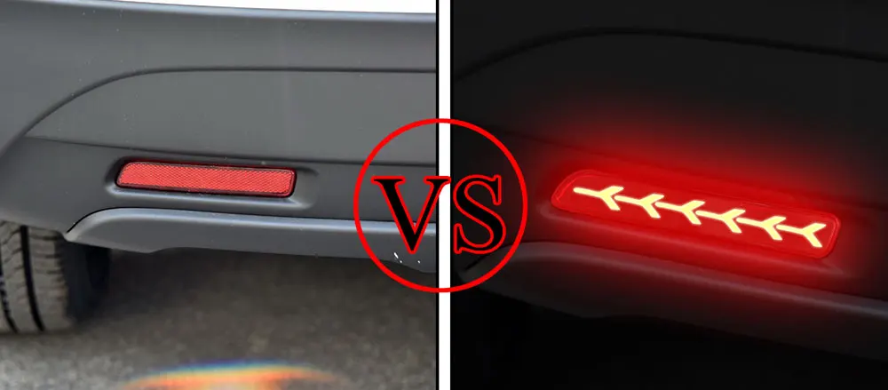 2Pcs Car LED Rear Bumper Light Brake Signal Lamp Warning Reflector for Suzuki Ertiga Ciza Vitara S-Cross Splash SX4 Accessories